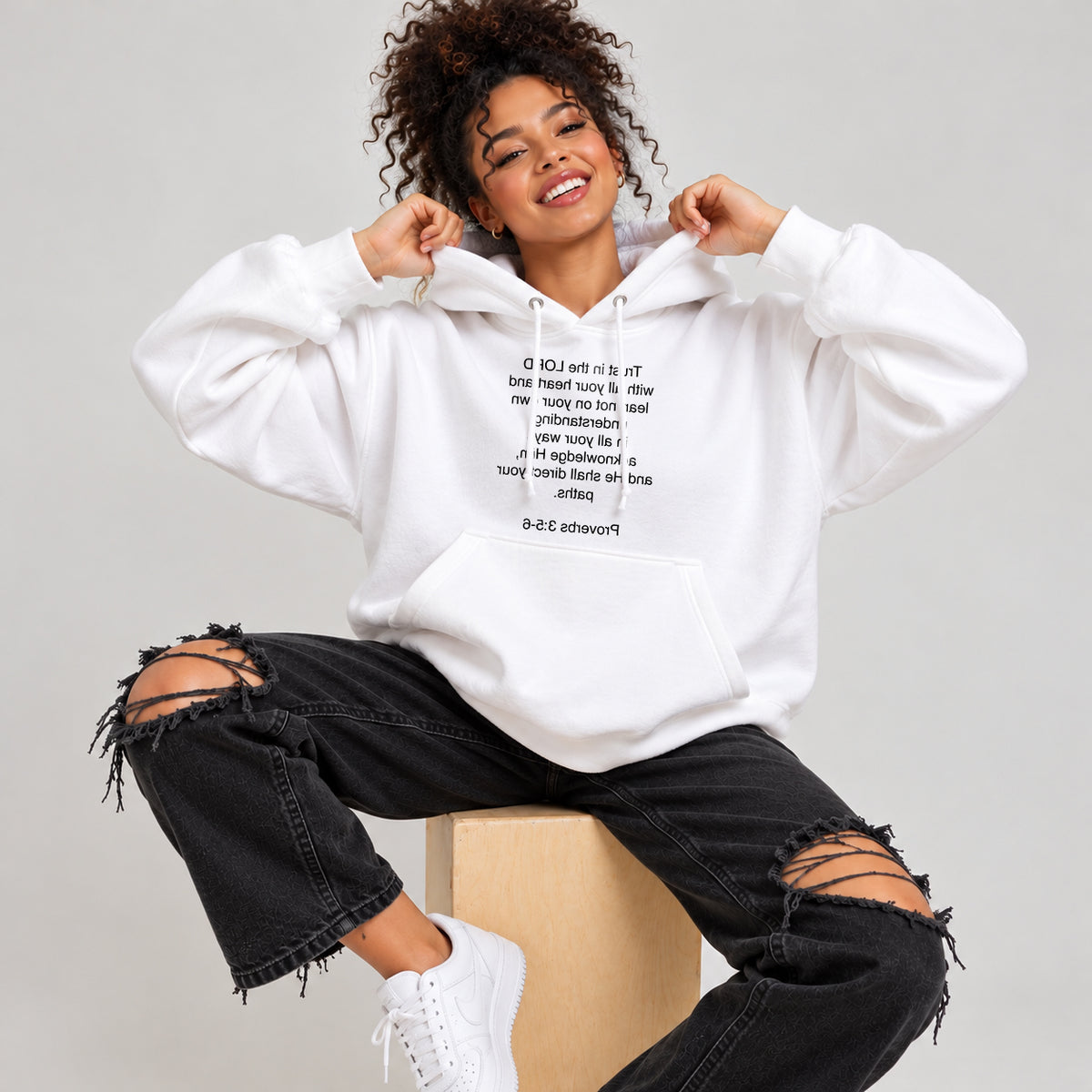 Proverbs 3:5 - Trust in the Lord Hoodies