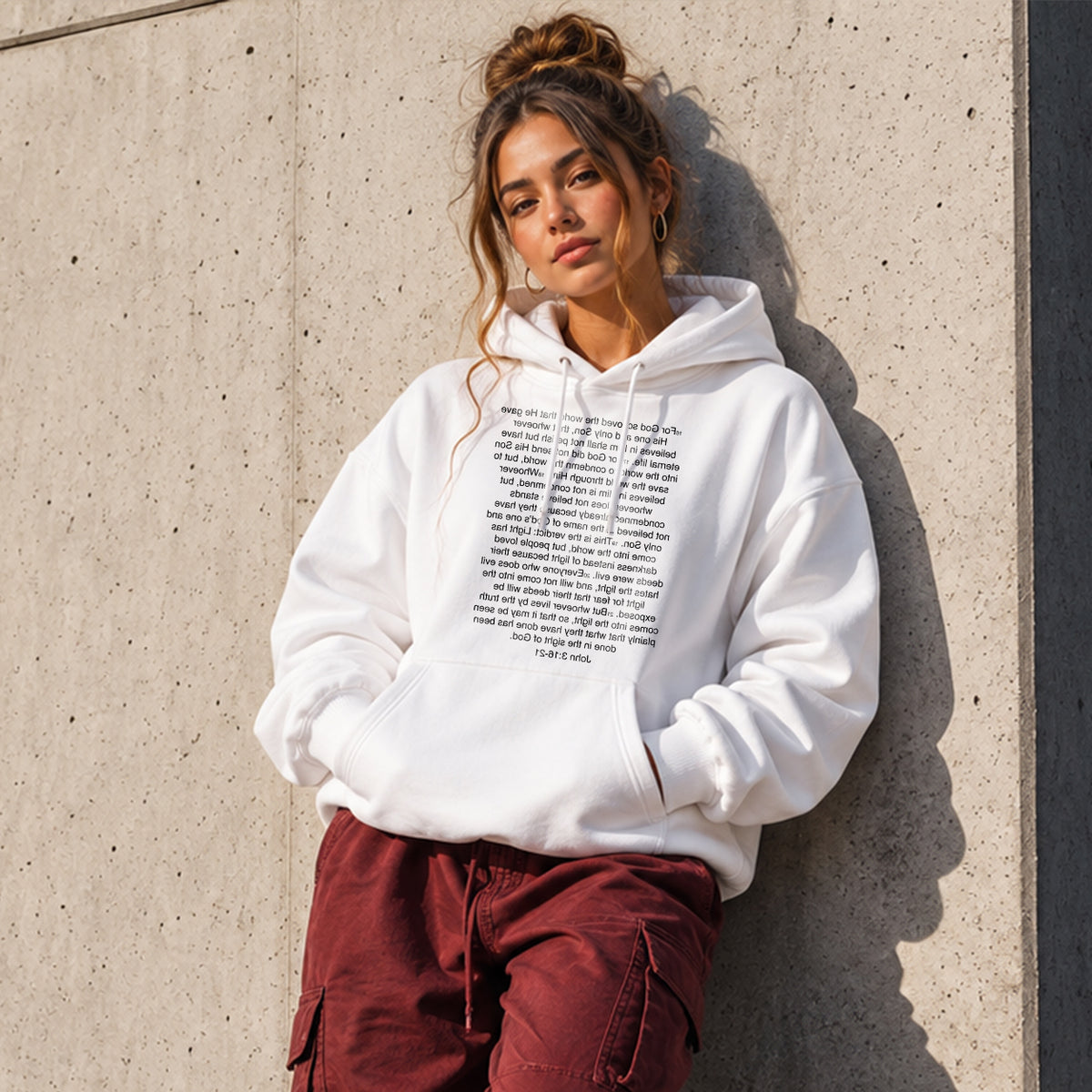 John 3:16 - For God So Loved the World Hoodies