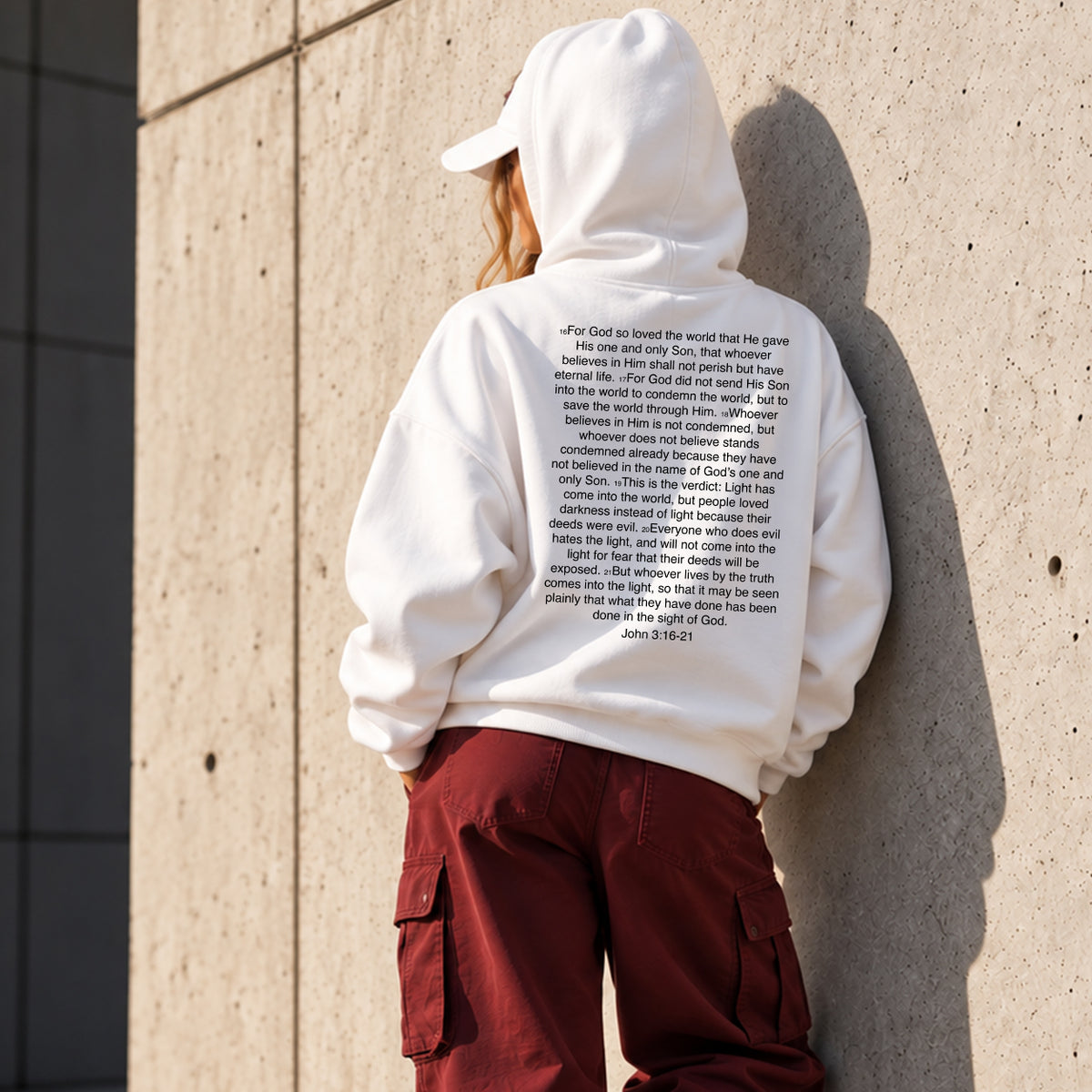 John 3:16 - For God So Loved the World Hoodies