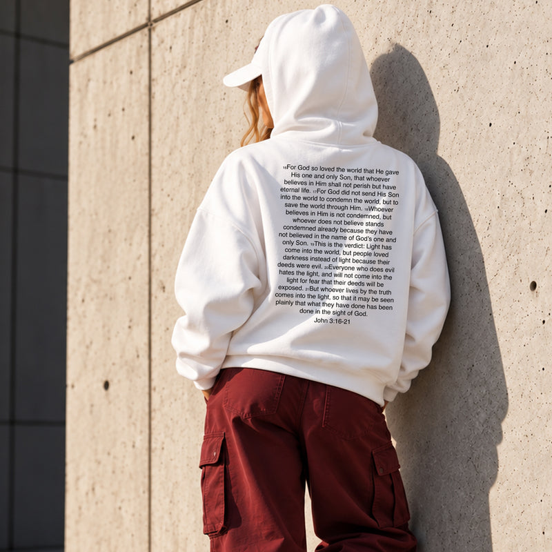 John 3:16 - For God So Loved the World Hoodies