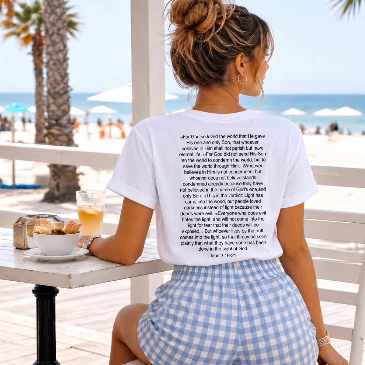 John 3:16 — For God So Loved the World Tee