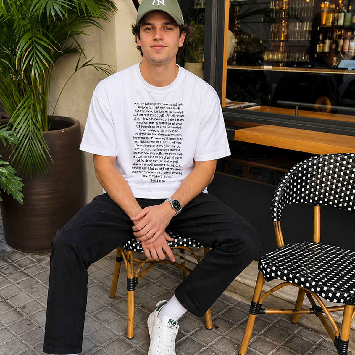 John 3:16 — For God So Loved the World Tee