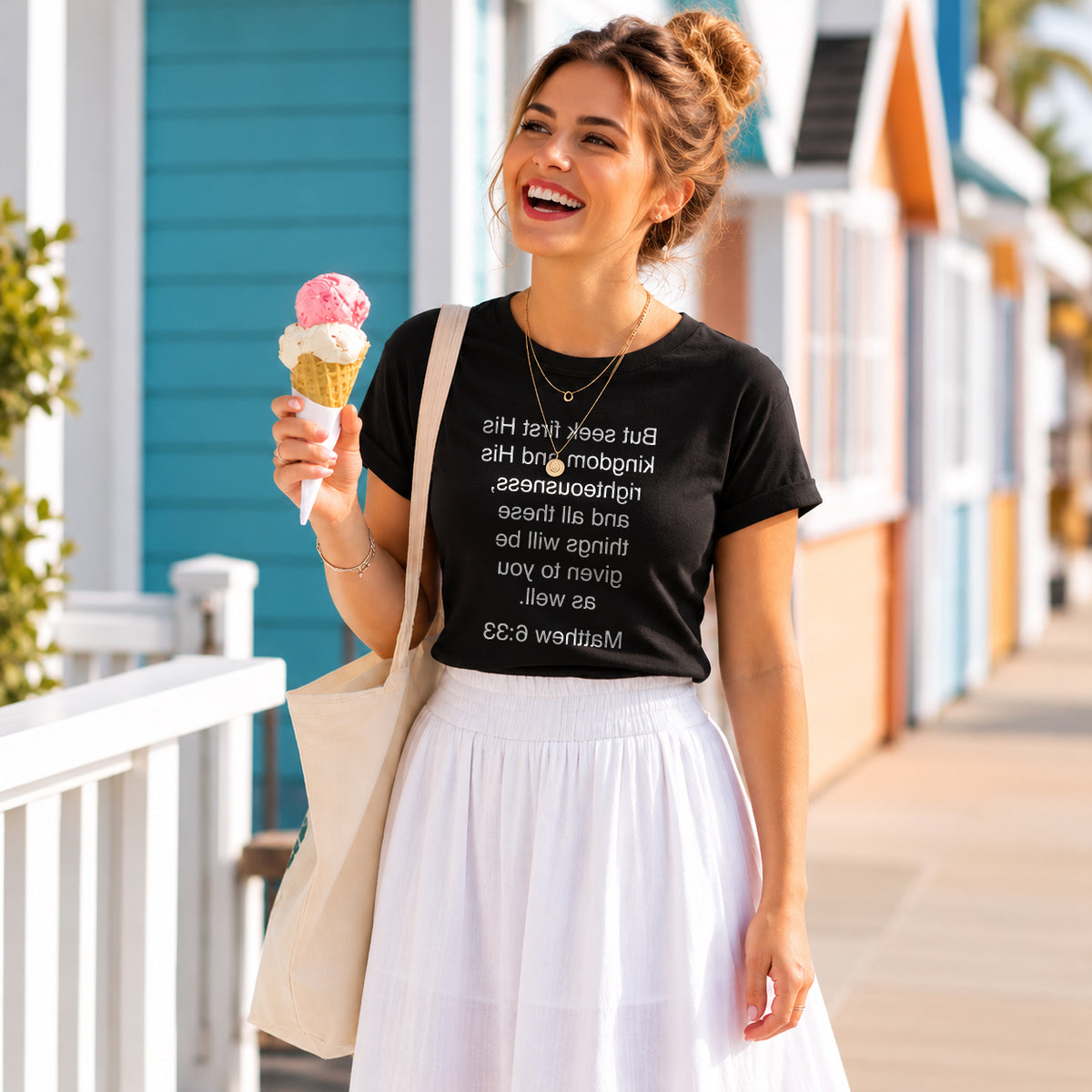 Matthew 6:33 — Seek First His Kingdom Tee