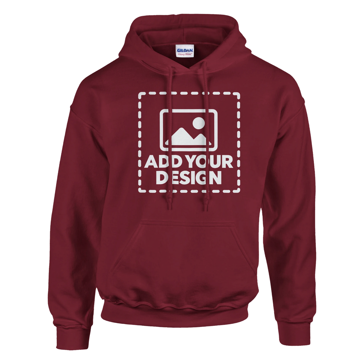 Custom Unisex Pullover Hoodie – Garnet