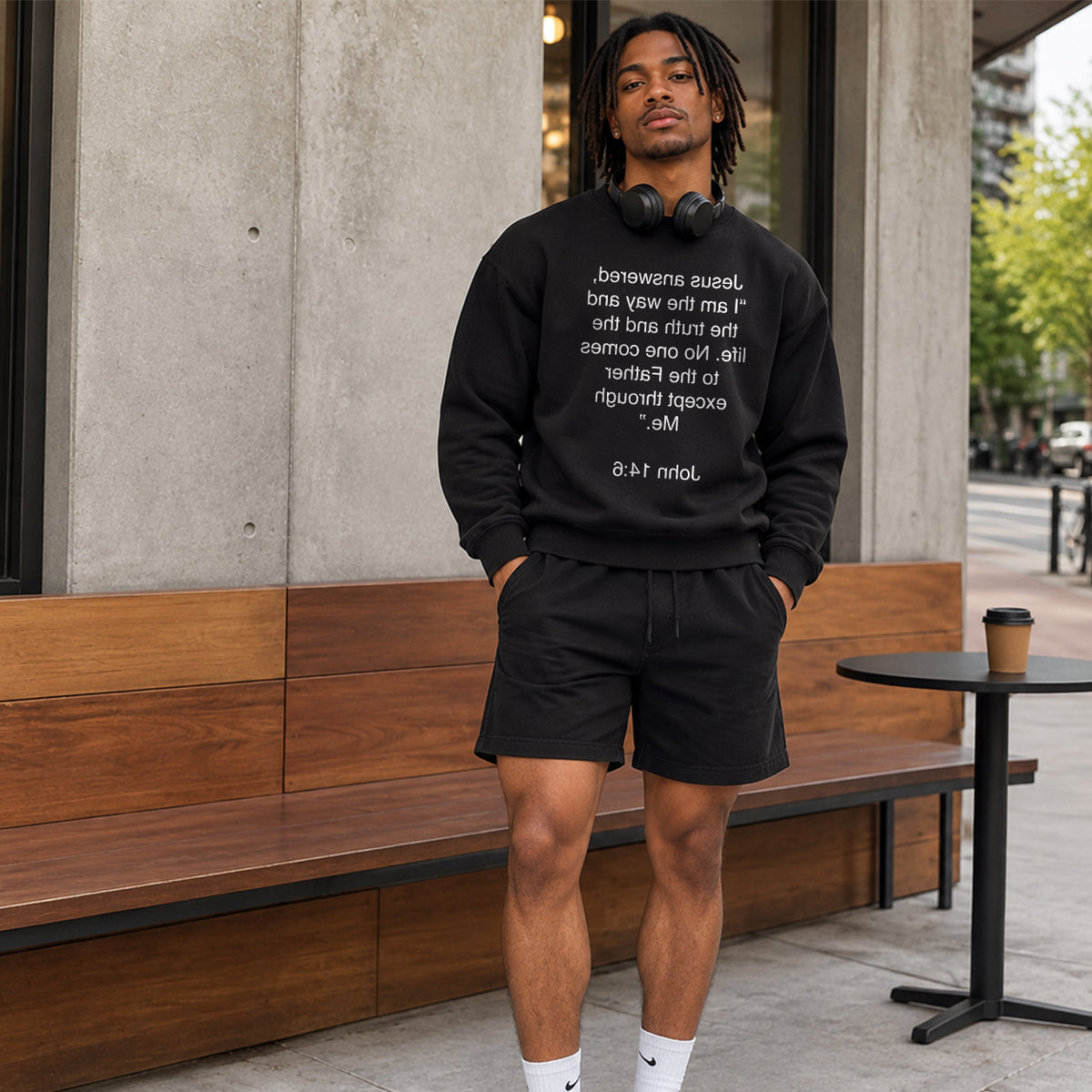 John 14:6 - The Way, the Truth, the Life Sweatshirt