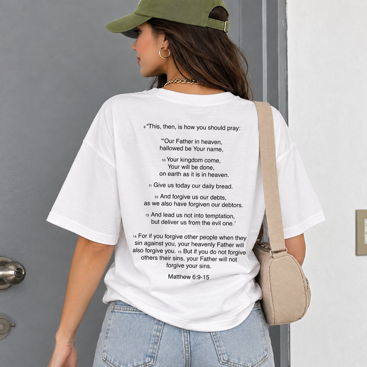 Matthew 6:9 — Our Father in Heaven Tee