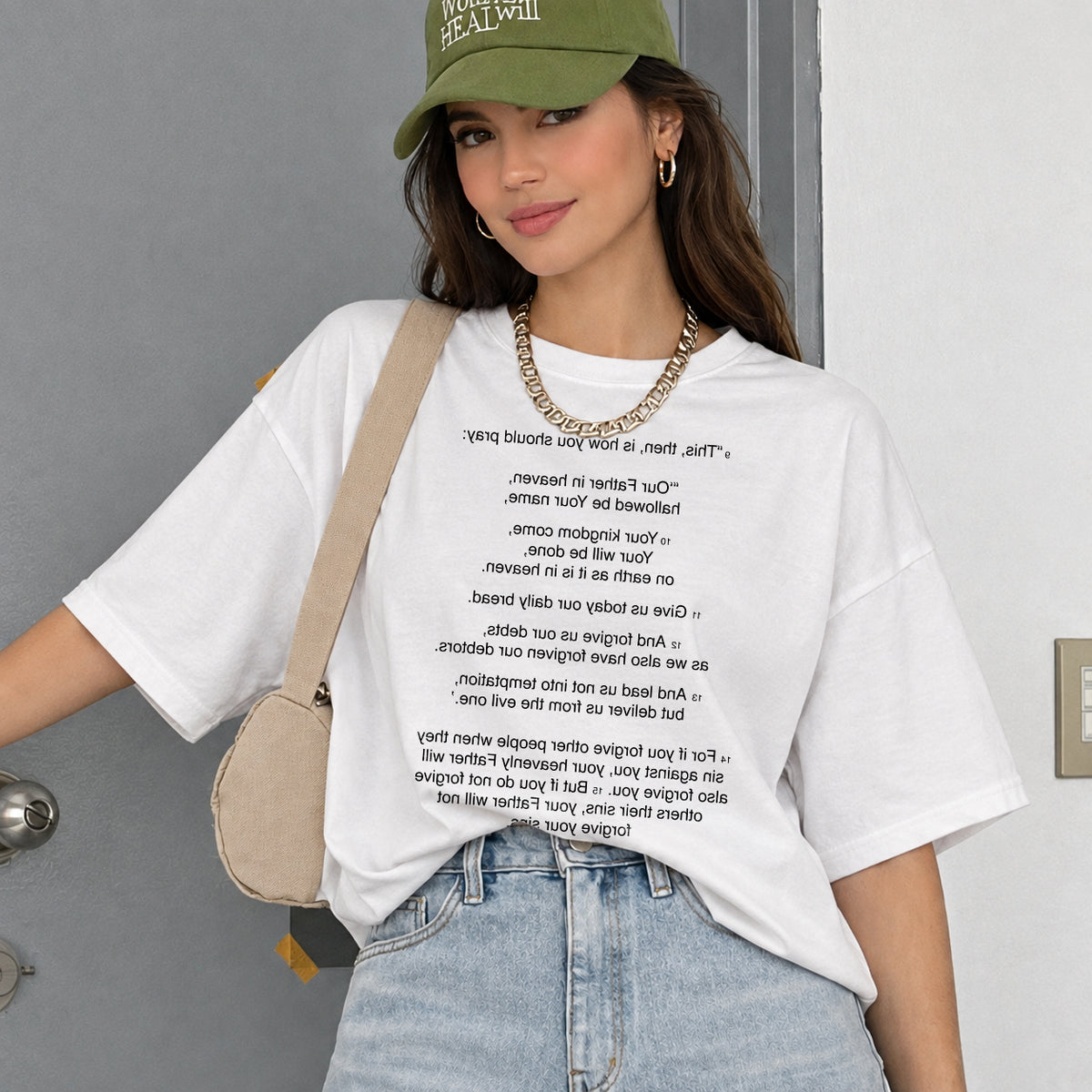 Matthew 6:9 — Our Father in Heaven Tee
