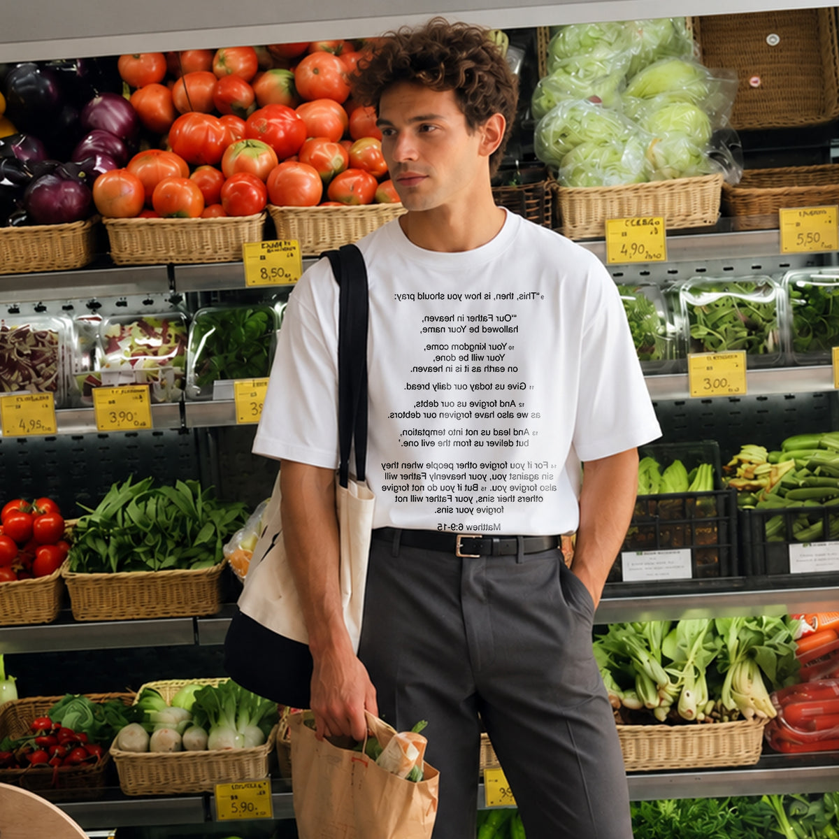 Matthew 6:9 — Our Father in Heaven Tee