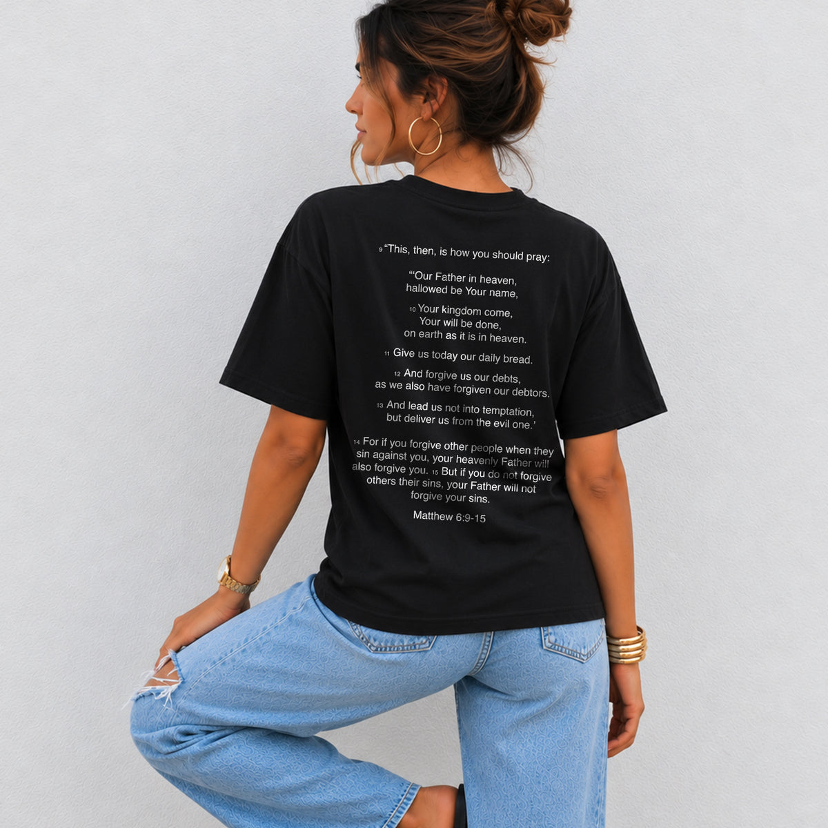 Matthew 6:9 — Our Father in Heaven Tee