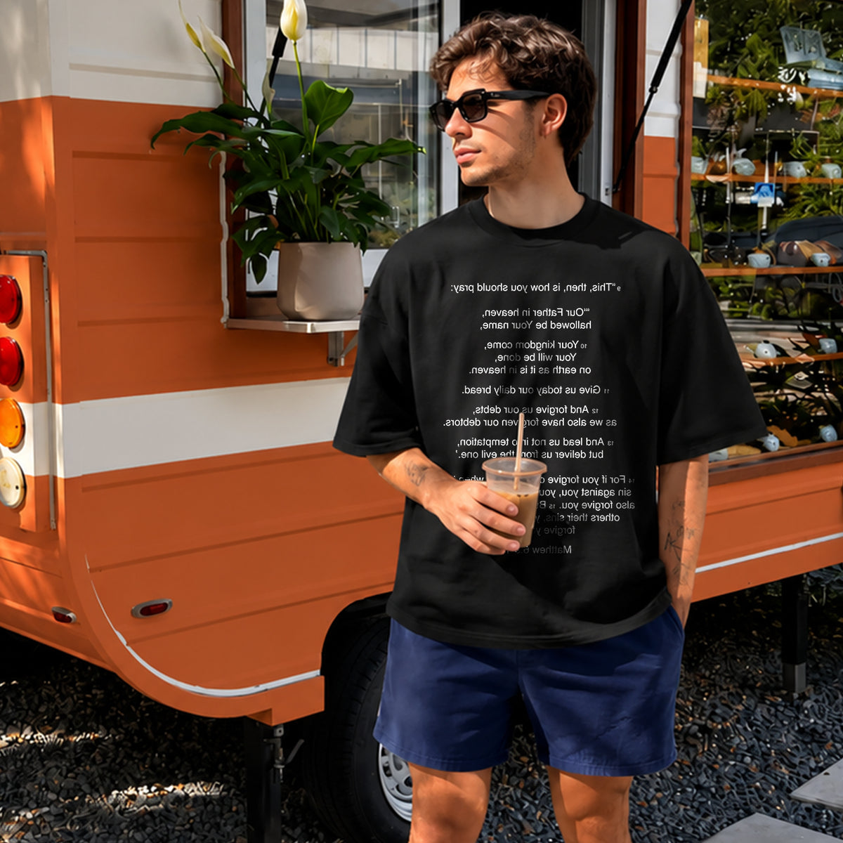 Matthew 6:9 — Our Father in Heaven Tee