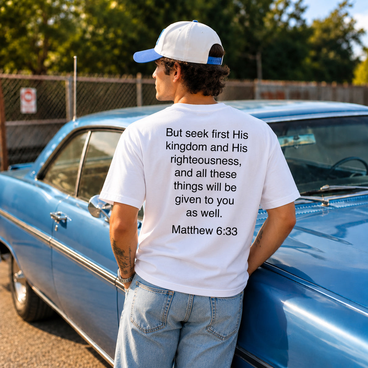 Matthew 6:33 — Seek First His Kingdom Tee