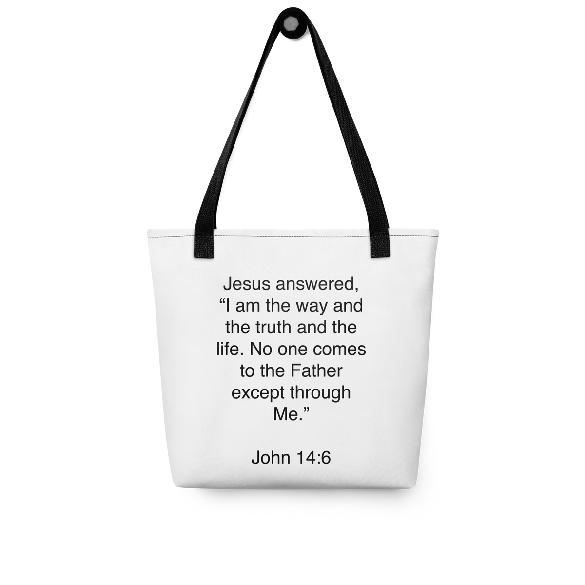John 14:6 I am the Way - Tote bag