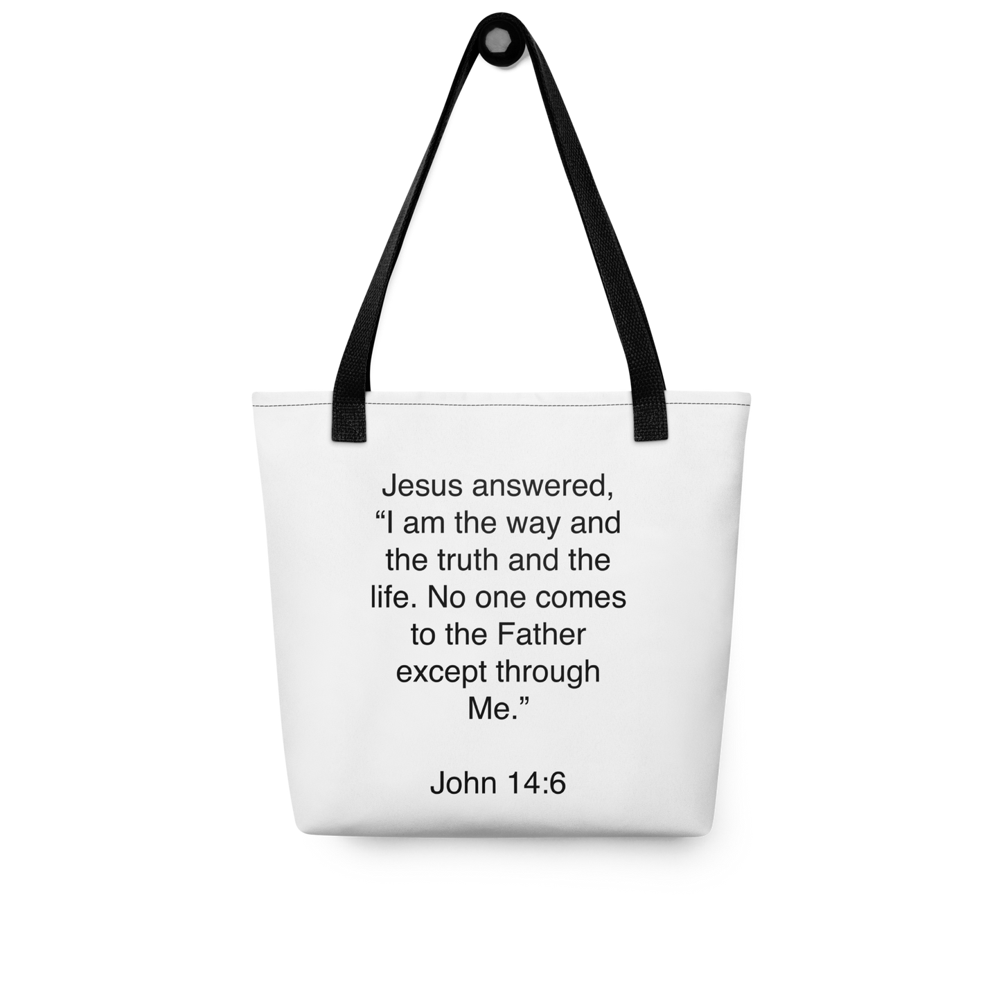 John 14:6 I am the Way - Tote bag