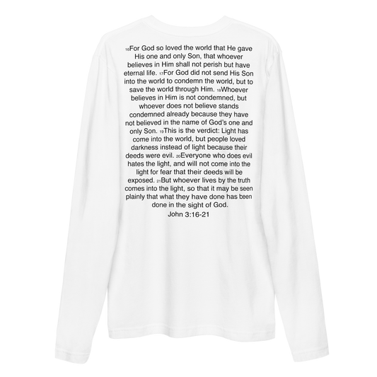 John 3:16-21 ... God so Loved the World - Long Sleeve