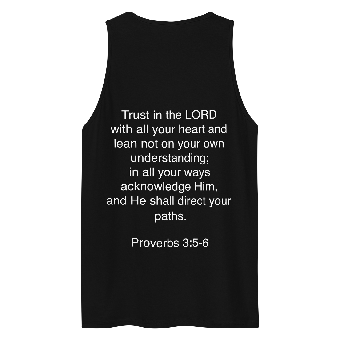 Proverbs 3:5 - Tank top