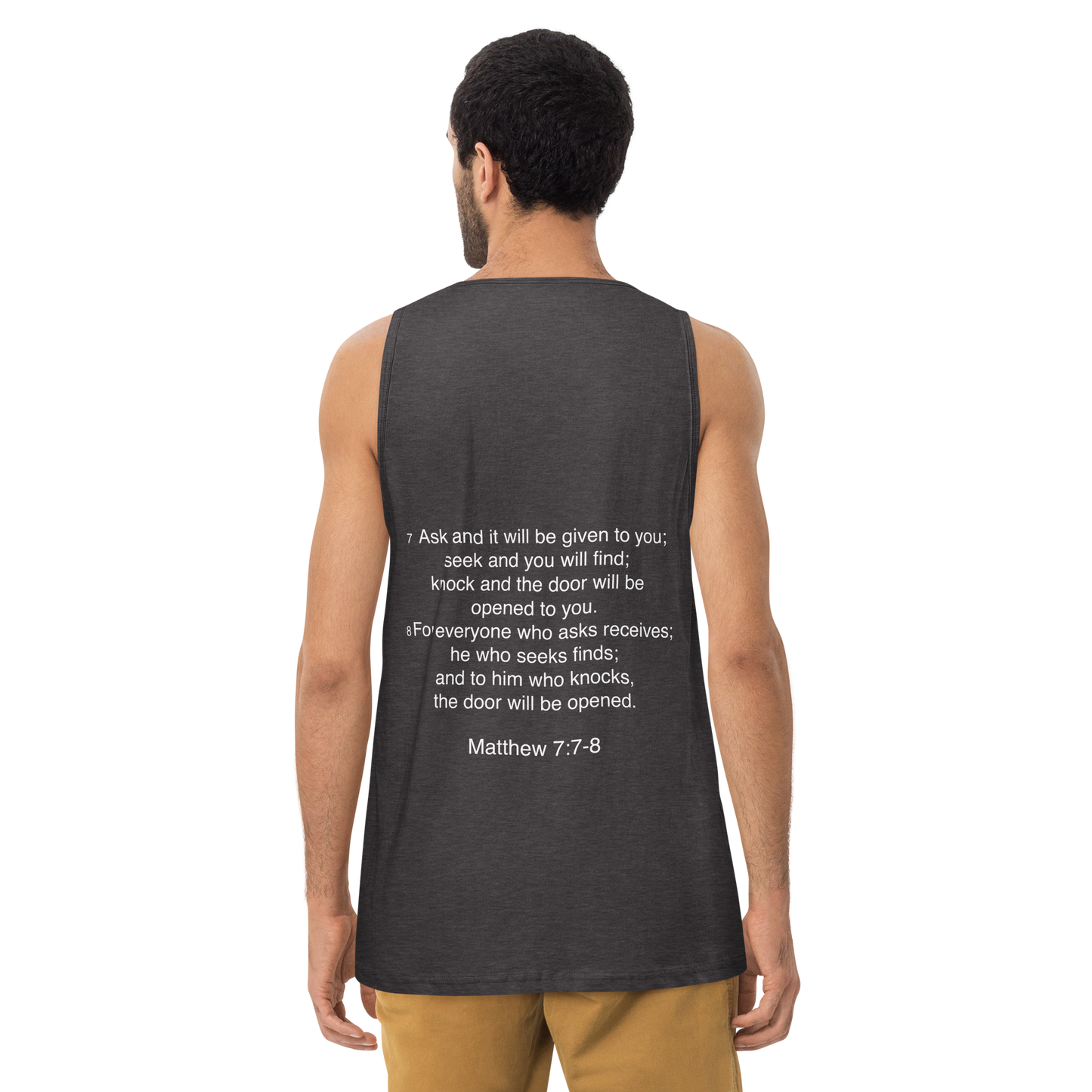 Matthew 7:7 - Tank top