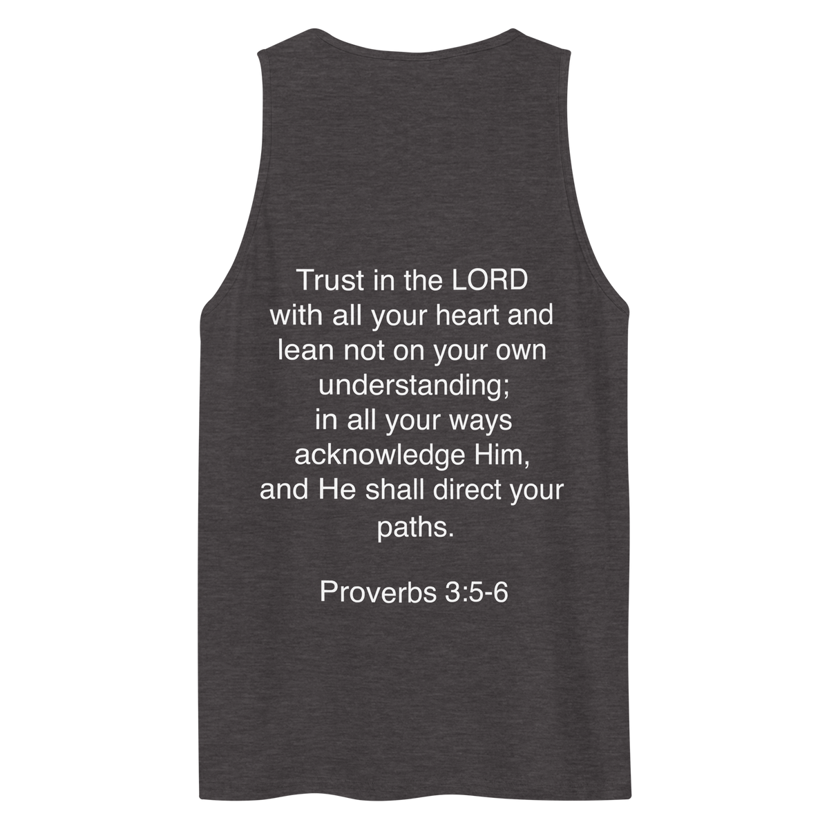 Proverbs 3:5 - Tank top