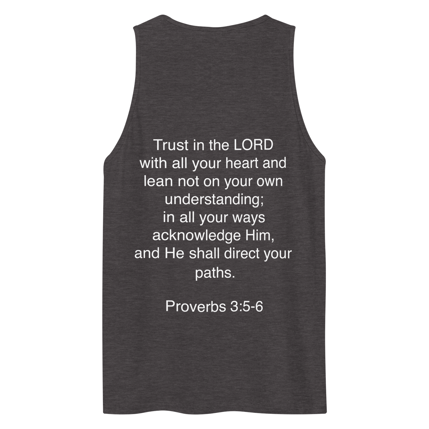 Proverbs 3:5 - Tank top