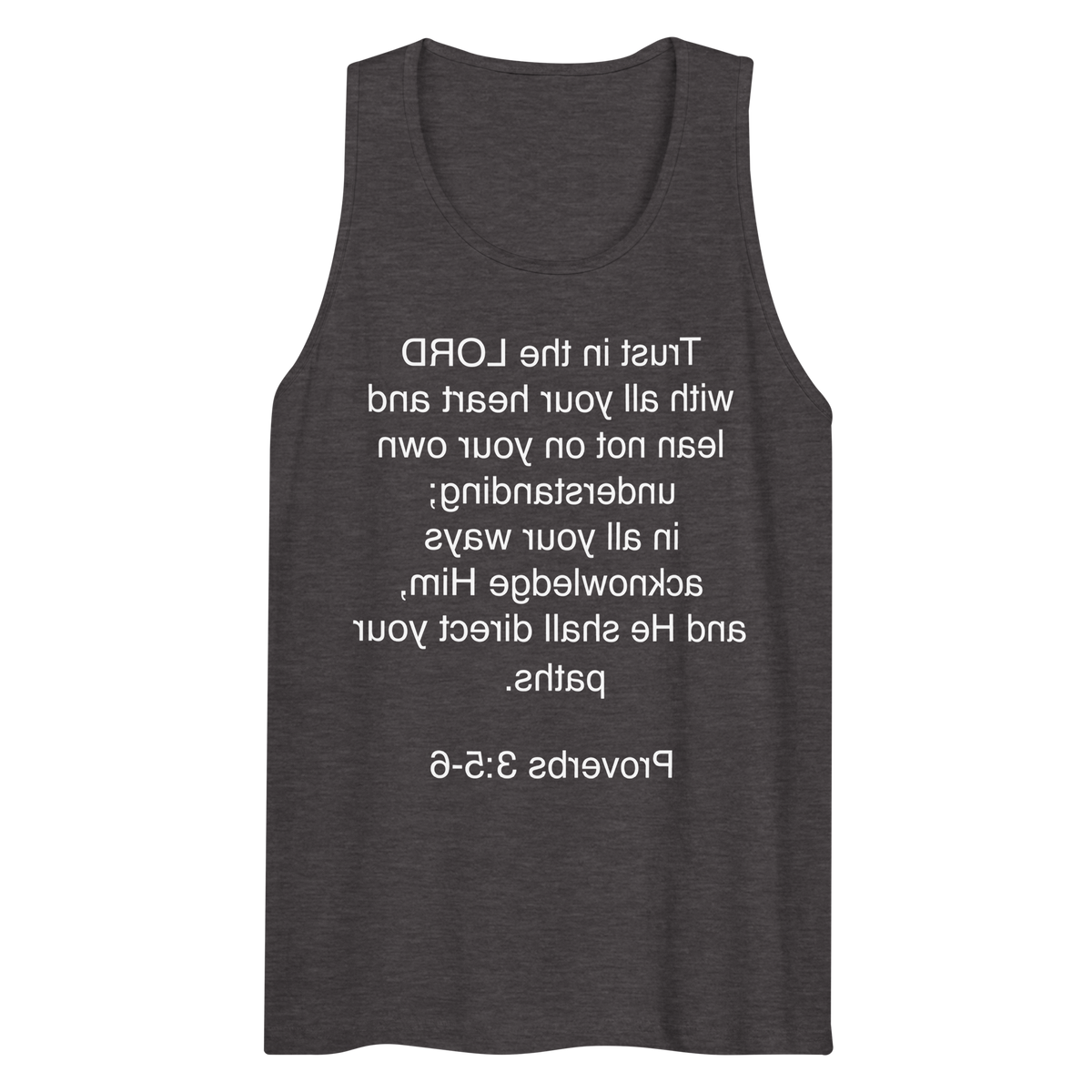 Proverbs 3:5 - Tank top