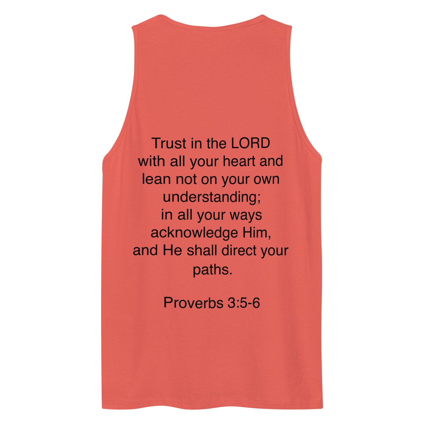 Proverbs 3:5 - Tank top