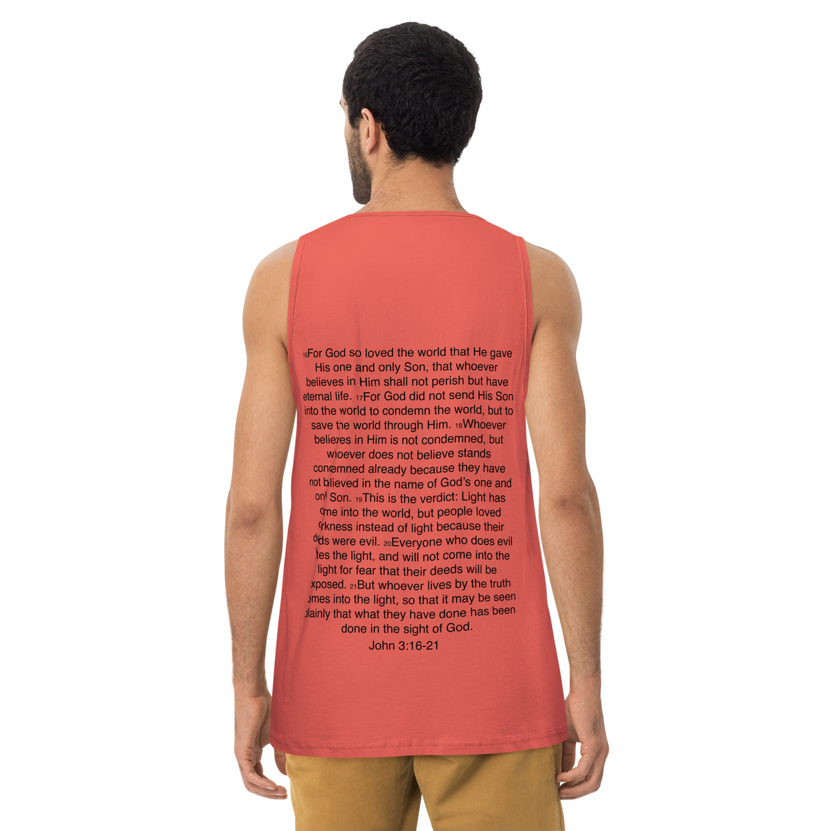 John 3:16-21...God so Loved the World - Tank top