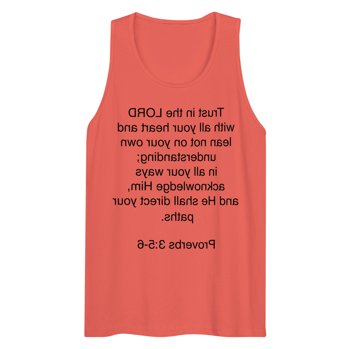 Proverbs 3:5 - Tank top