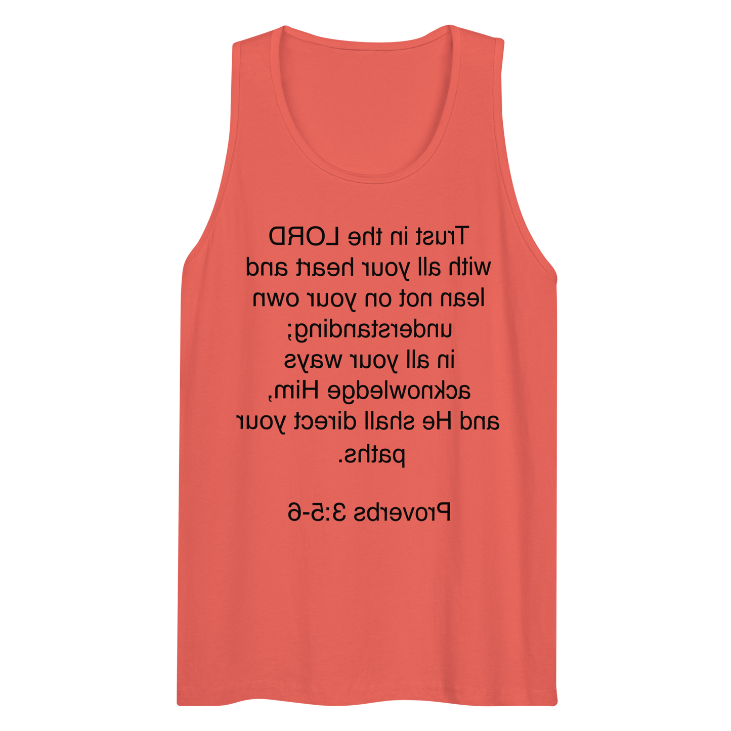 Proverbs 3:5 - Tank top