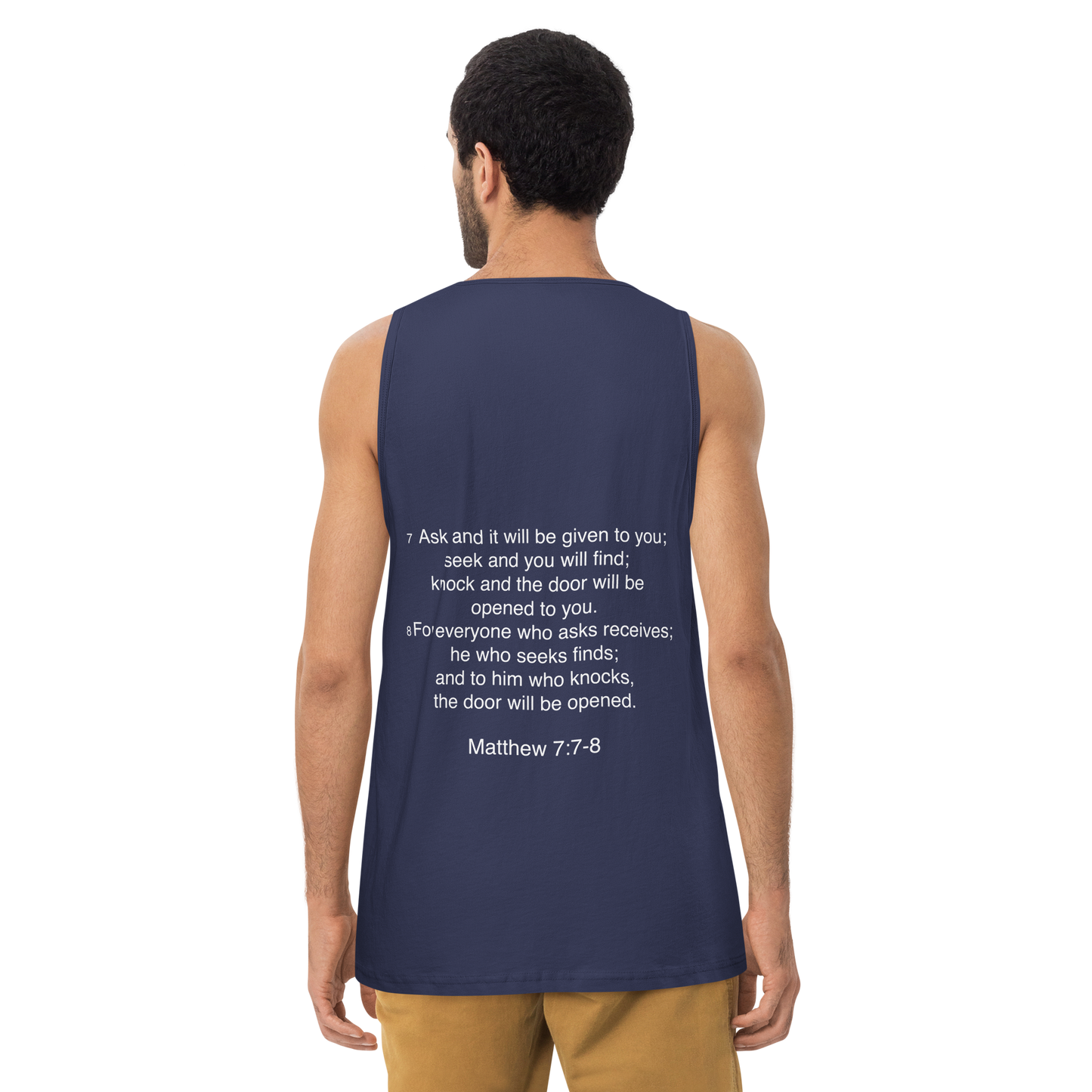 Matthew 7:7 - Tank top