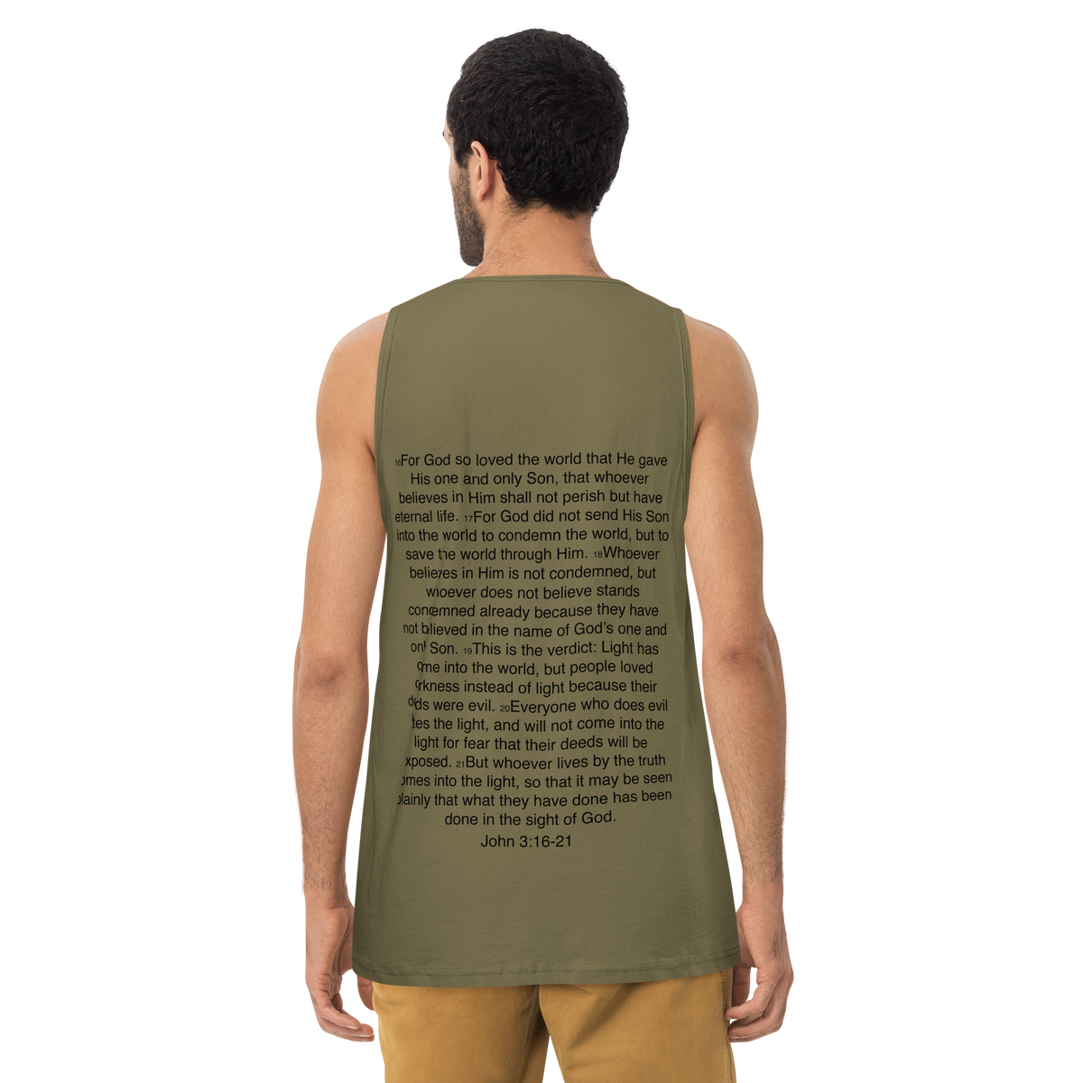 John 3:16-21...God so Loved the World - Tank top