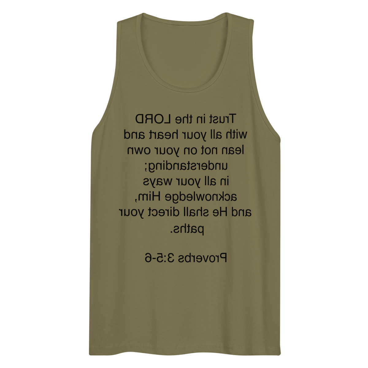 Proverbs 3:5 - Tank top