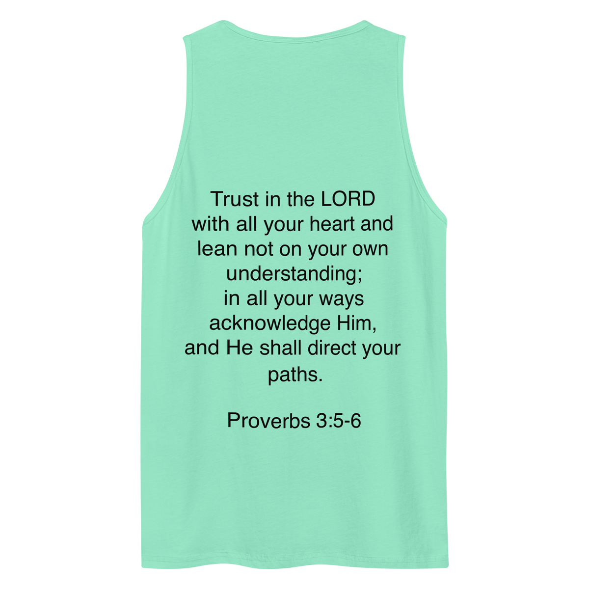 Proverbs 3:5 - Tank top