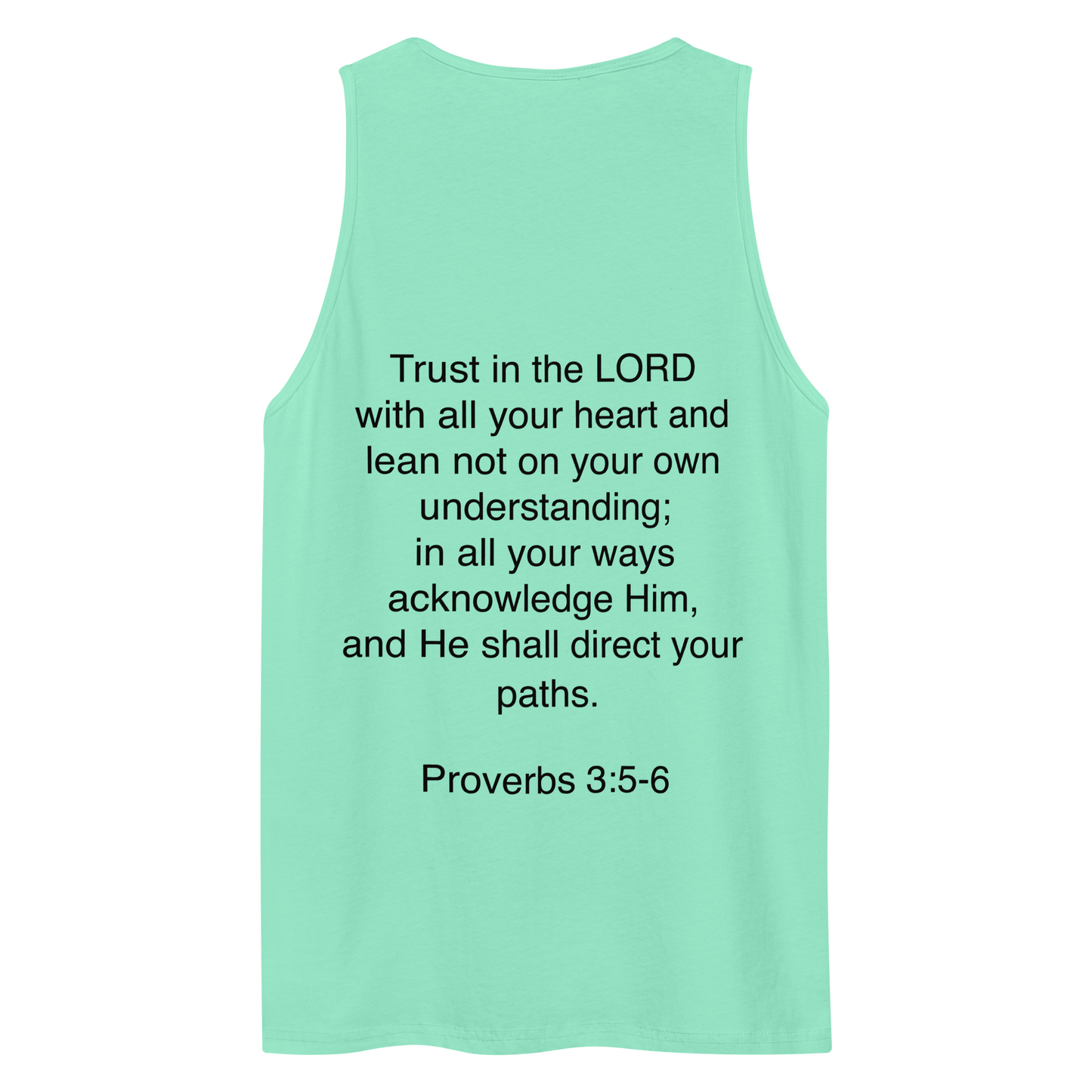 Proverbs 3:5 - Tank top