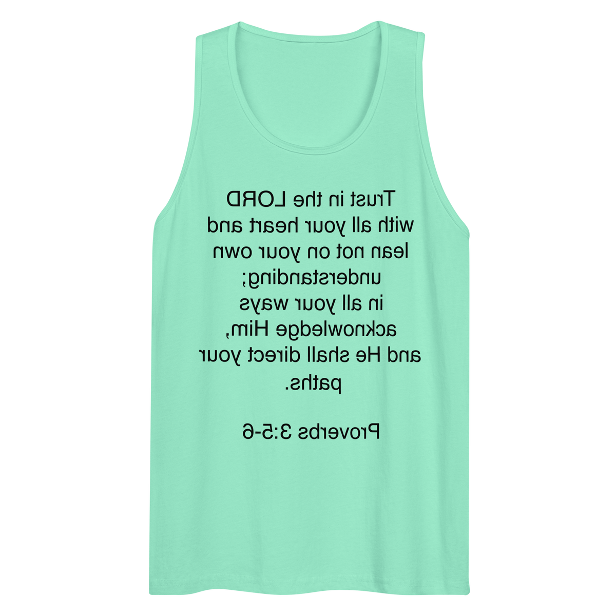 Proverbs 3:5 - Tank top