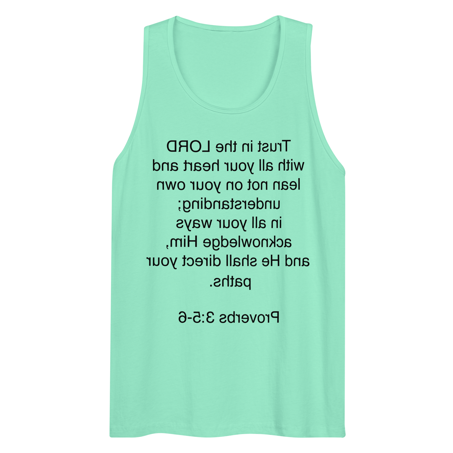 Proverbs 3:5 - Tank top