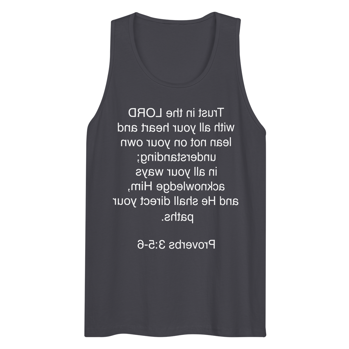 Proverbs 3:5 - Tank top