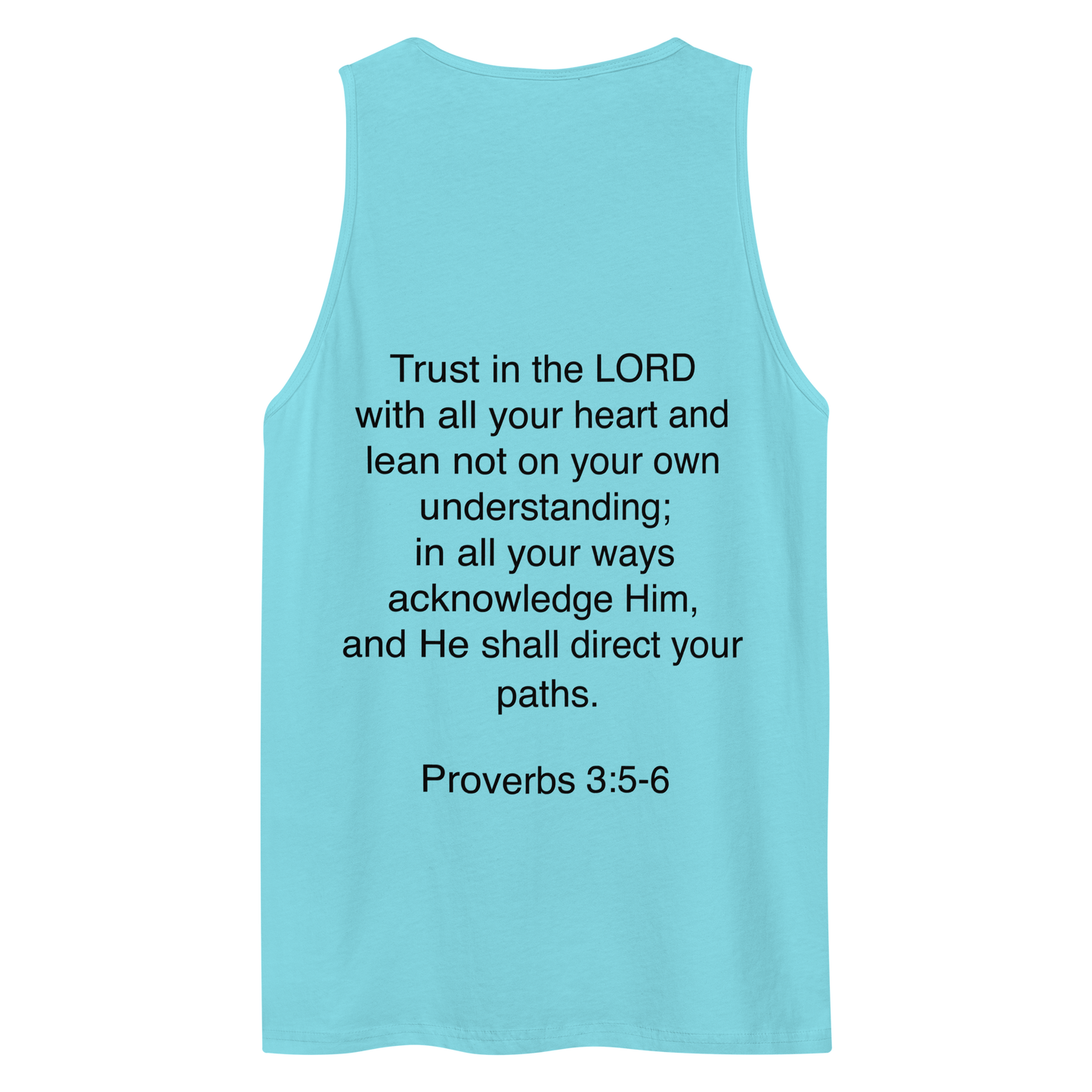 Proverbs 3:5 - Tank top