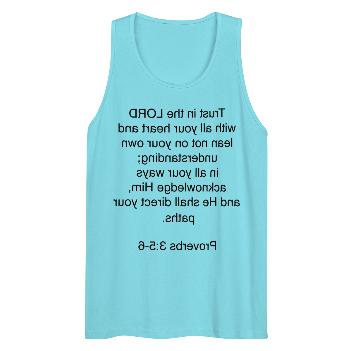 Proverbs 3:5 - Tank top