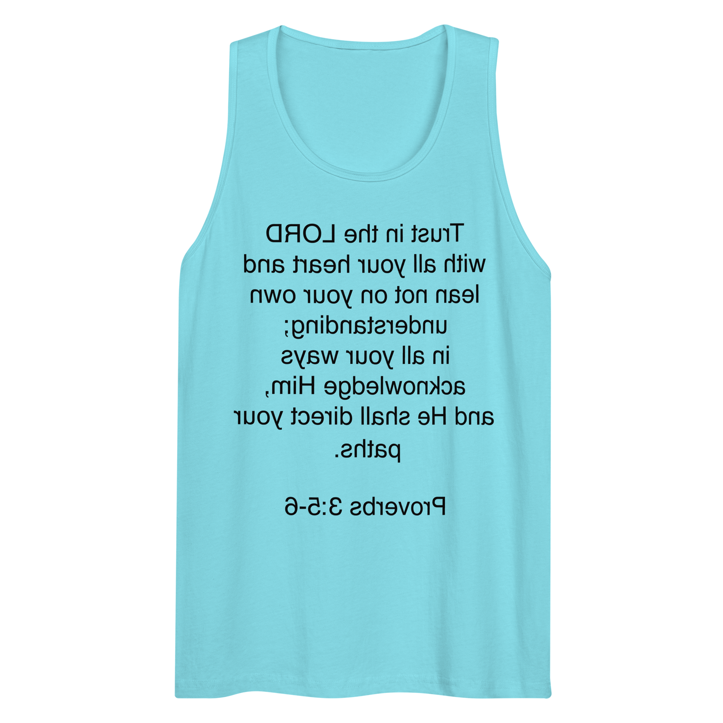 Proverbs 3:5 - Tank top