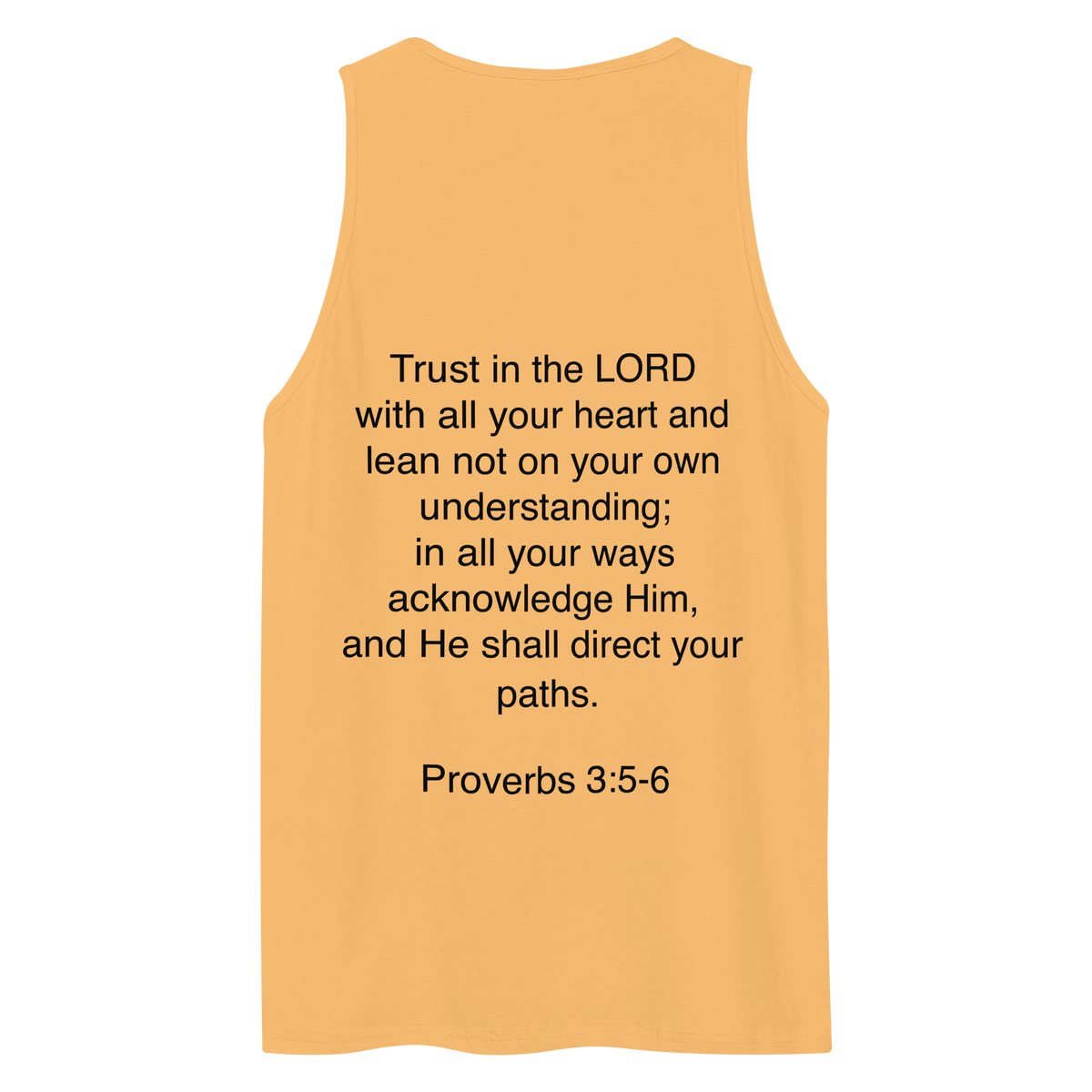 Proverbs 3:5 - Tank top