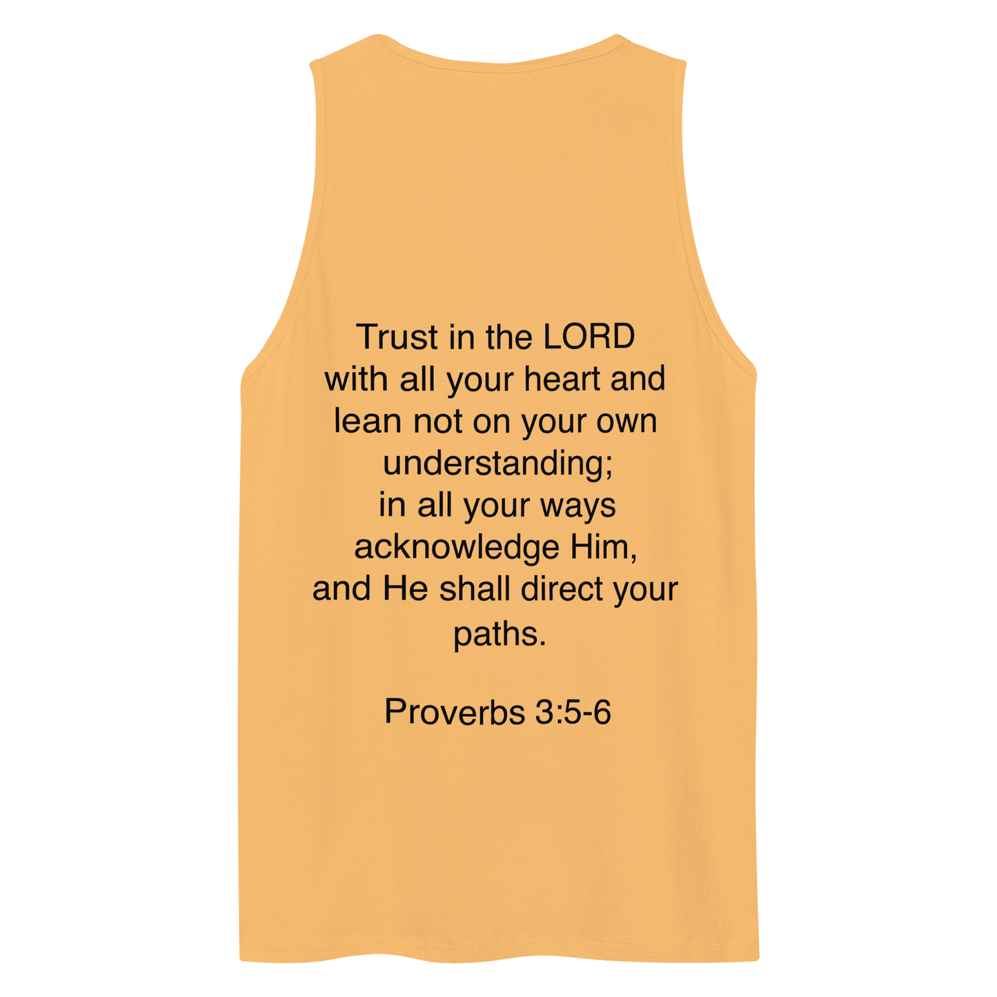 Proverbs 3:5 - Tank top