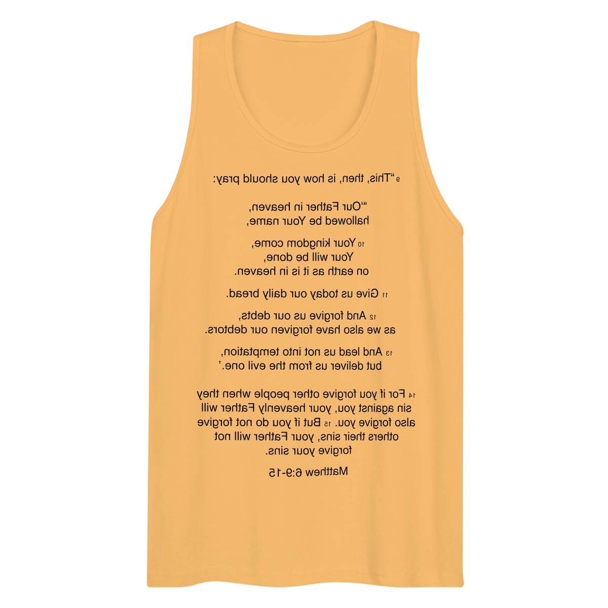 Matthew 6:9-15 - Our Father - Tank top