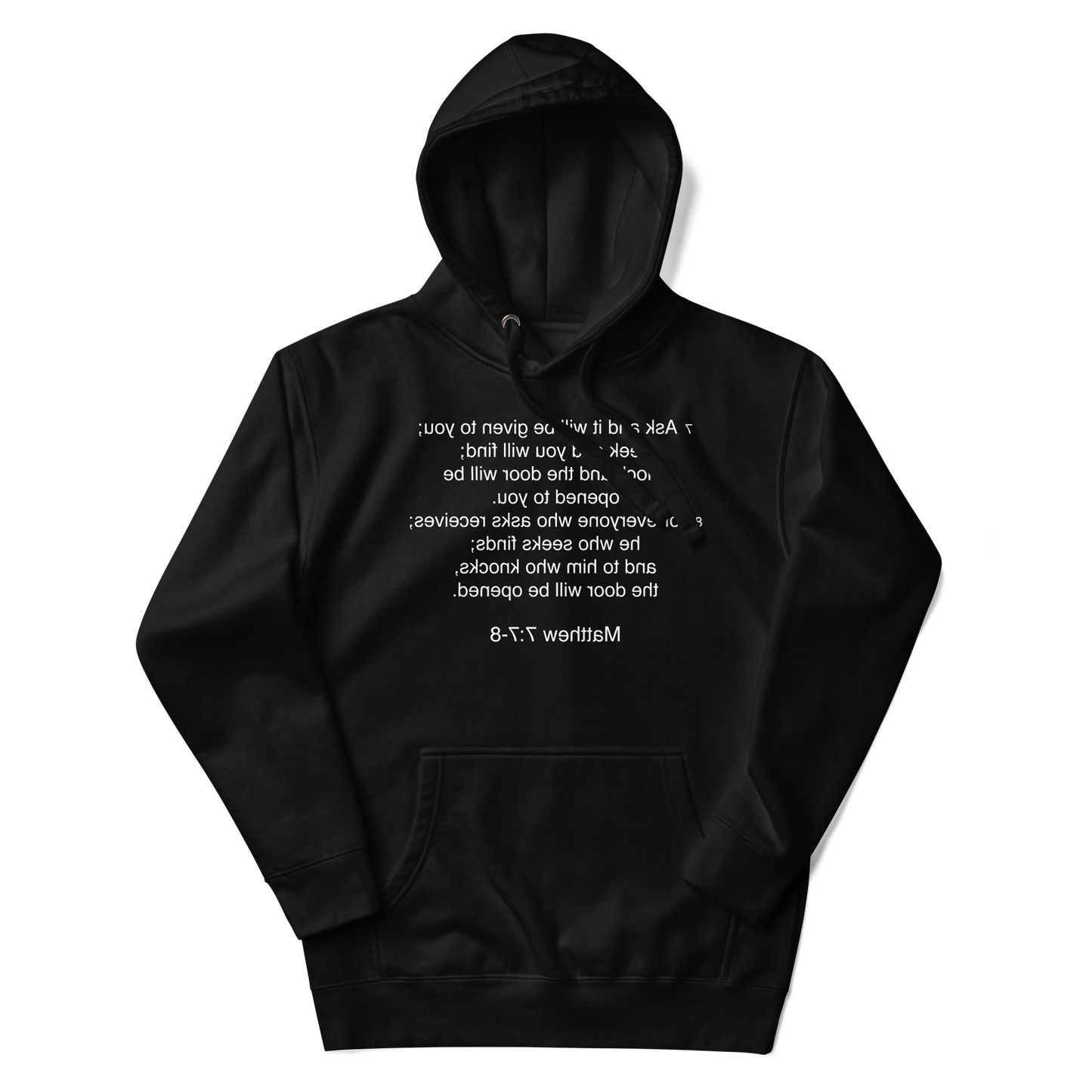 Matthew 7:7 - Unisex Hoodie