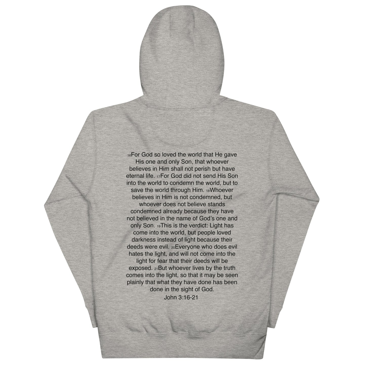 John 3:16-21 ... God so Loved the World - Unisex Hoodie