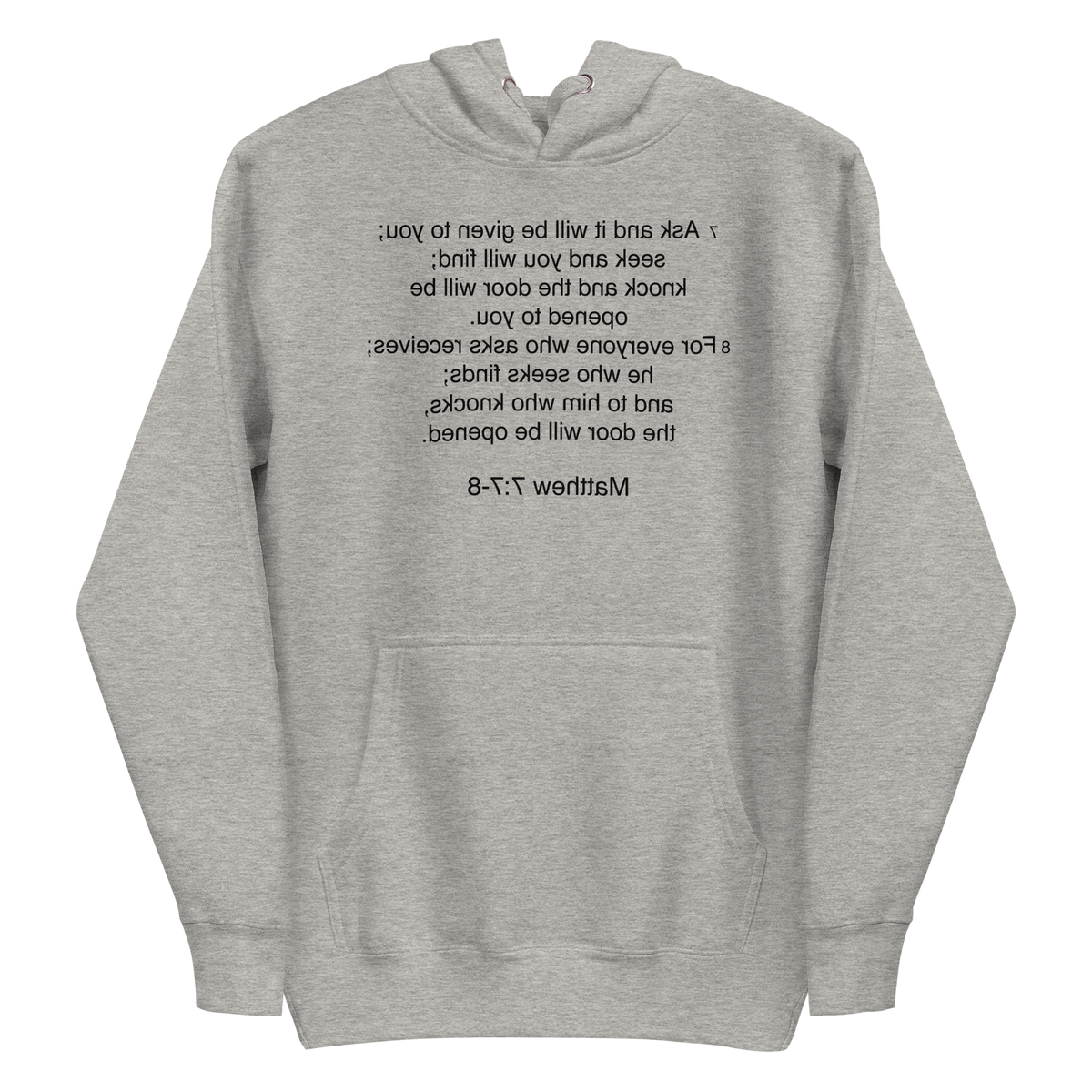 Matthew 7:7 - Unisex Hoodie