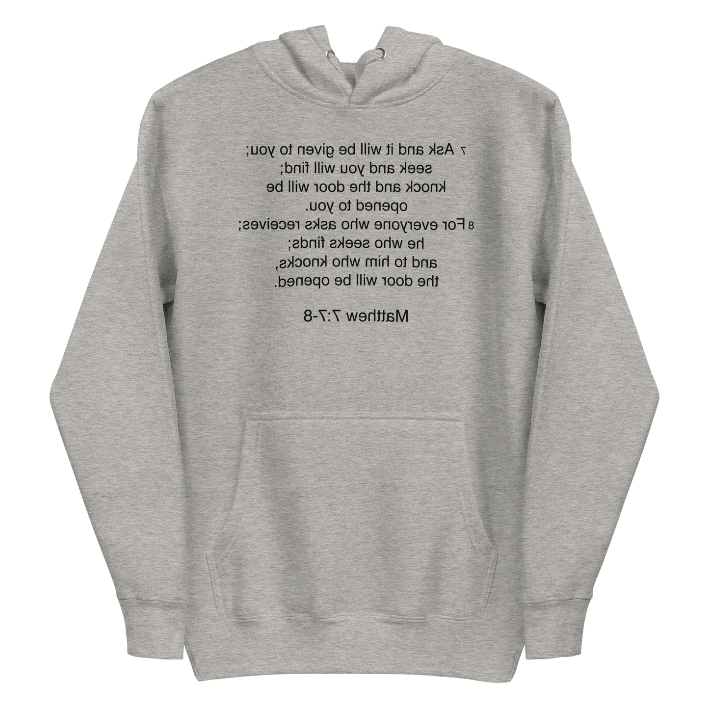 Matthew 7:7 - Unisex Hoodie