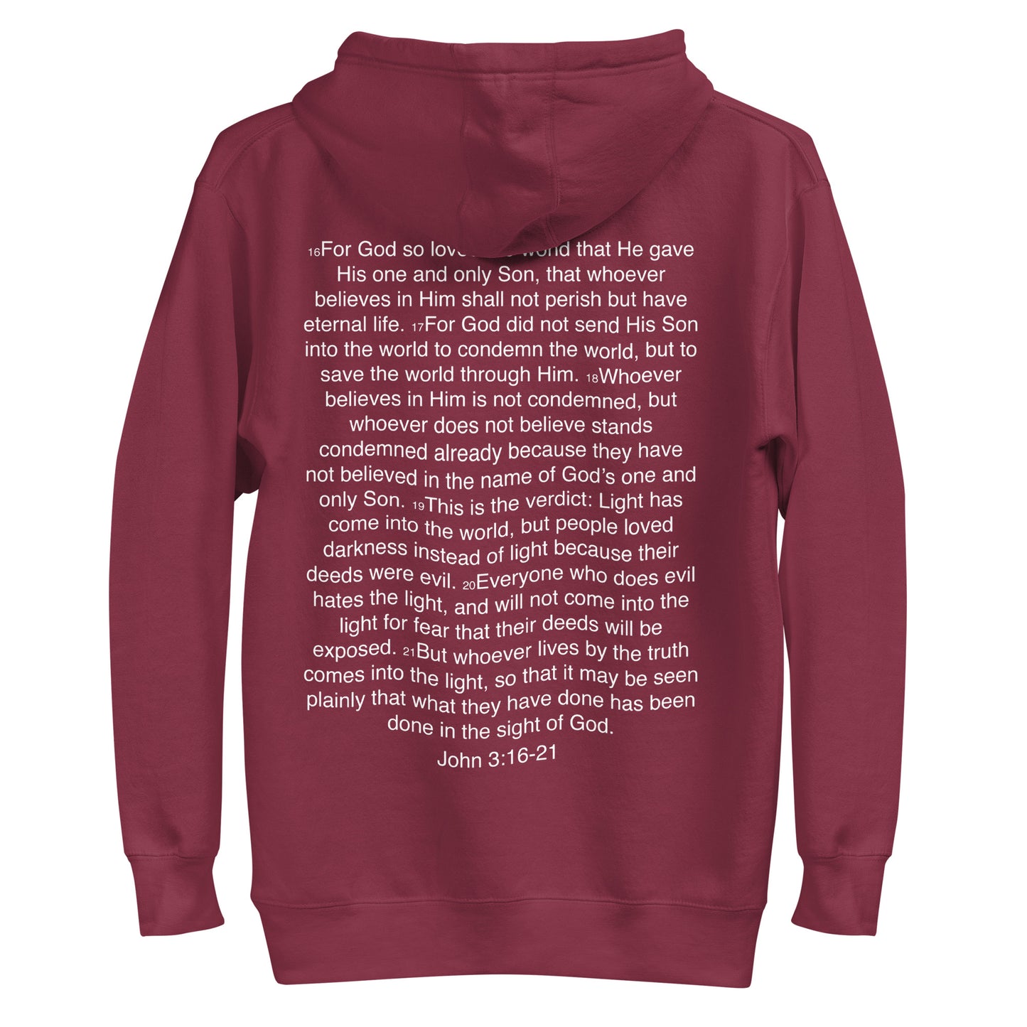 John 3:16-21 ... God so Loved the World - Unisex Hoodie