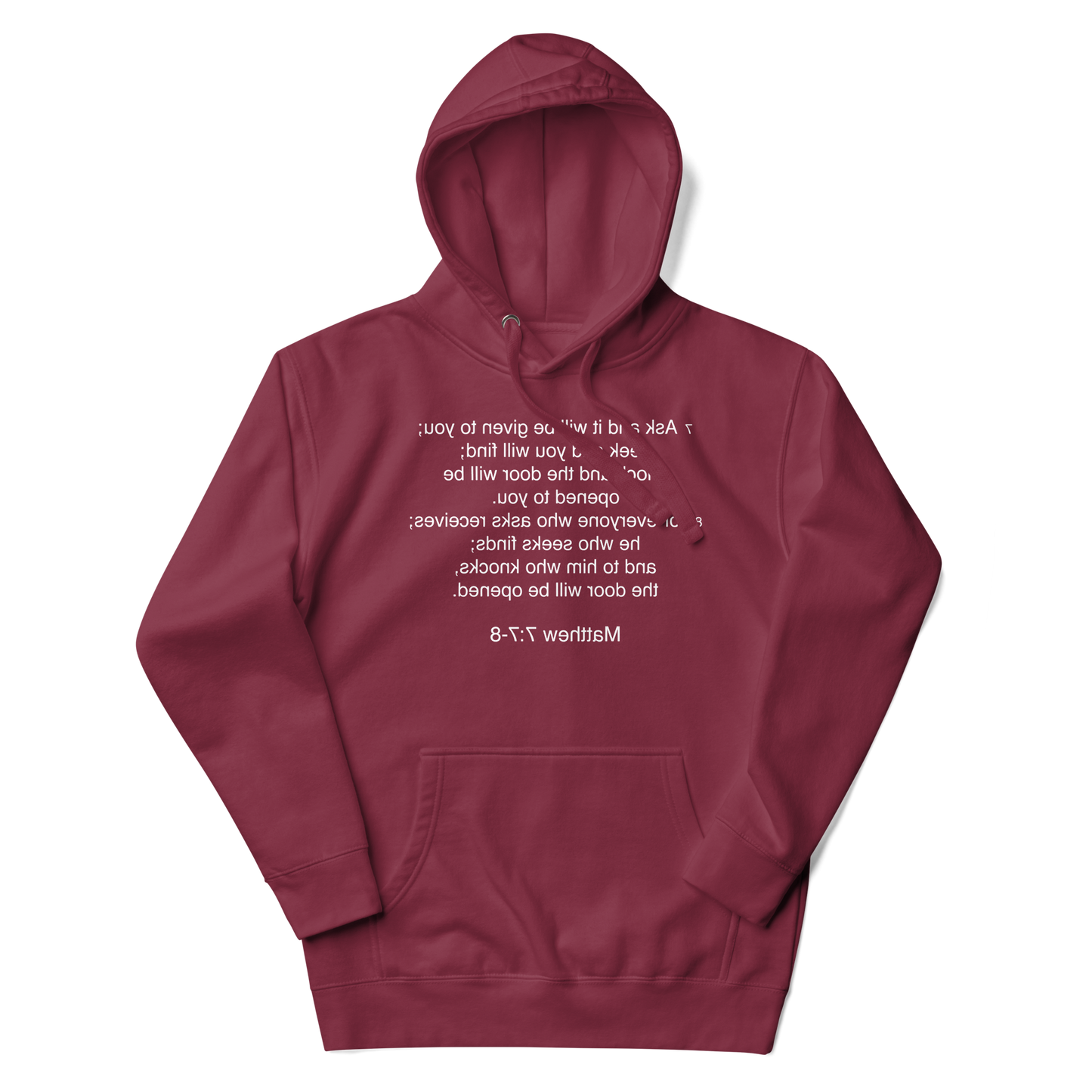 Matthew 7:7 - Unisex Hoodie