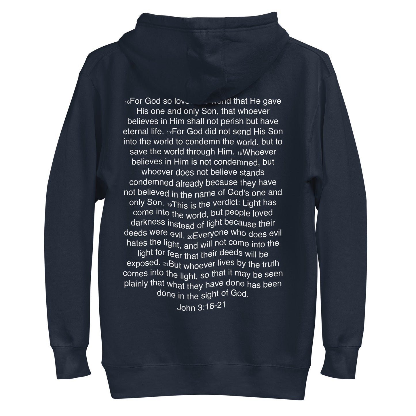 John 3:16-21 ... God so Loved the World - Unisex Hoodie