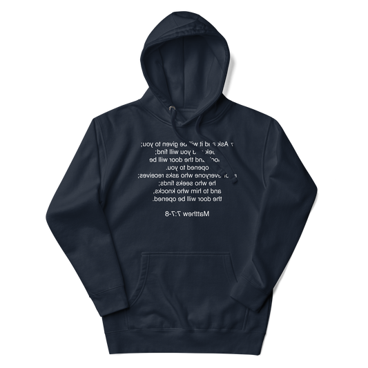 Matthew 7:7 - Unisex Hoodie