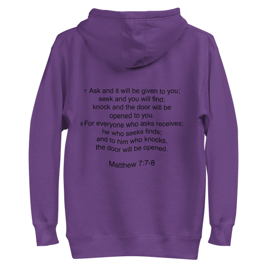 Matthew 7:7 - Unisex Hoodie